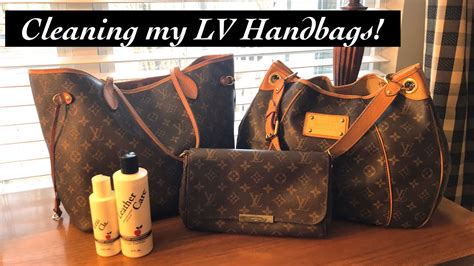 how do you clean a louis vuitton canvas bag